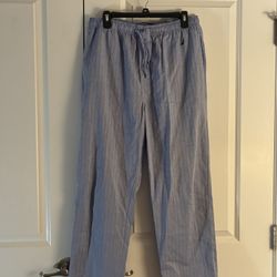Men's Blue Nautica Pajama Pants Size M