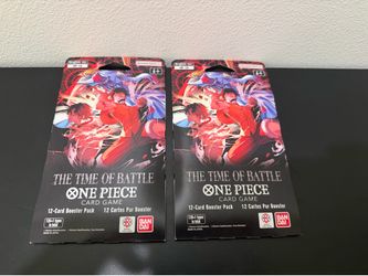 One Piece OP16 The Time of Battle Blister Pack (x2)