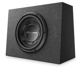PIONEER TS-WX106B 10” Speakers – 1100W Max, Pre-Loaded, Easy Installation, Enclosure Included