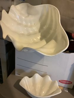 Shell Serving Bowls-great For Fruit Or Chips And Dips-CHEAP