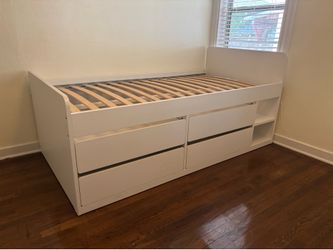 IKEA twin beds with drawers