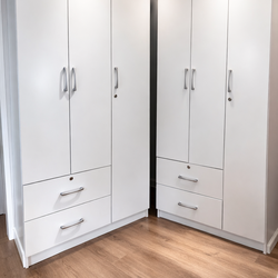 Wardrobe Armoire Closet Set of Two