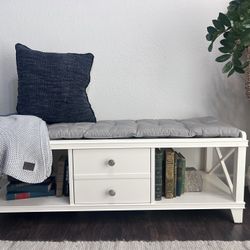 Pottery Barn storage bench