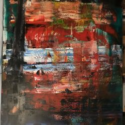 48x60 Acrylic Painting On Canvas