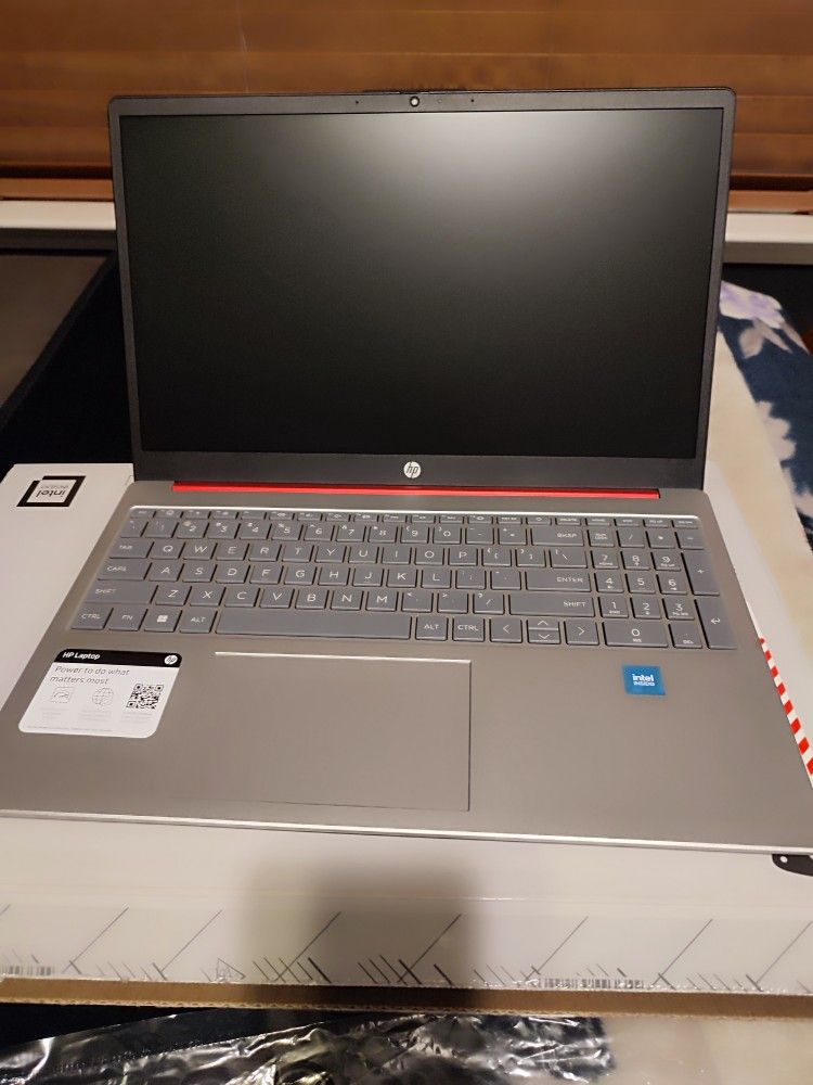 HP 15.6 Laptop 4GB DDR4 RAM Intel N200 CPU 128GB SSD