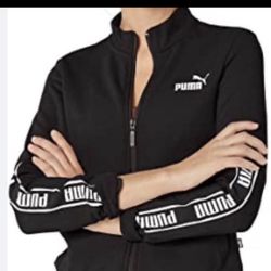 Puma Women’s Amplified Full Zip Jacket French Terry/Small