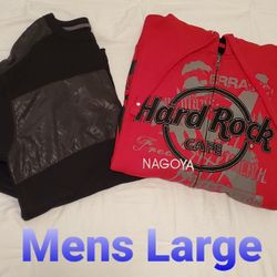 Black Ecko Unlimited long sleeve
Red Hard Rock hoodie