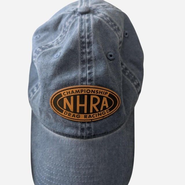 Championship Drag Racing NHRA Blue Blue Hat One Size Adjustable Back