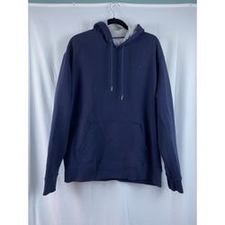 Vintage Champion Authentic Athleticwear Navy Blue Hoodie Men's Size XL