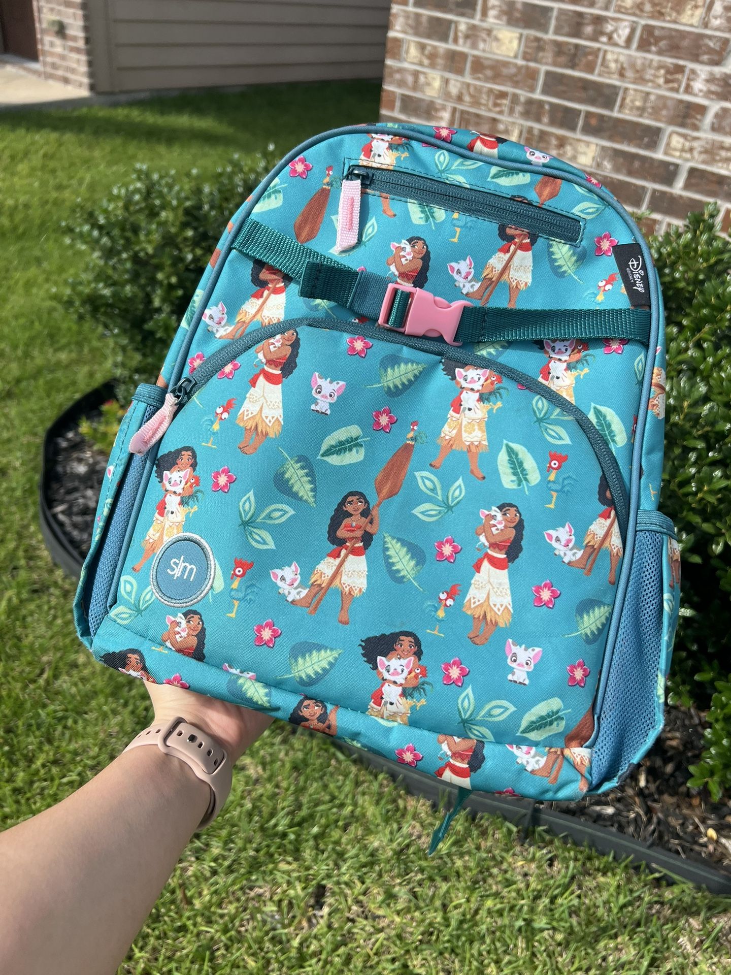 Simple modern Moana Backpack/lunch Bag