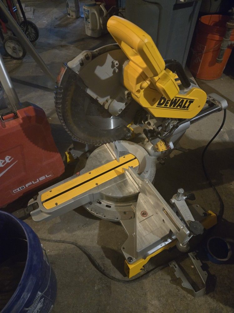 12 Dewalt Miter Saw