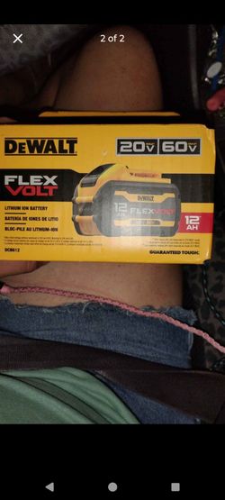 DeWalt 20 volt 12 ah flex volt battery