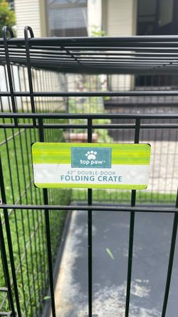 XL 42” folding crate for your pet!