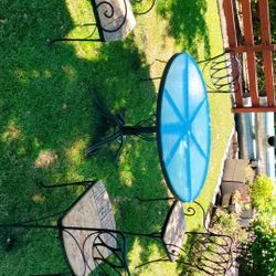 Rod Iron Bistro Set 