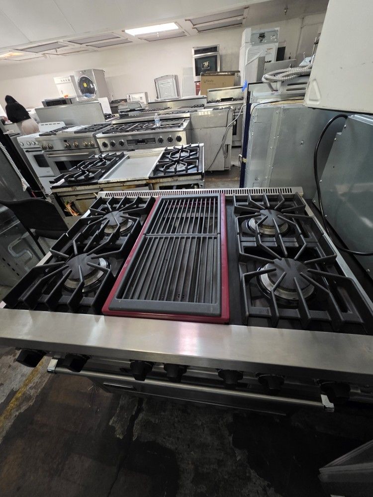 36" VIKING DUAL FUEL RANGE STAINLESS STEEL 