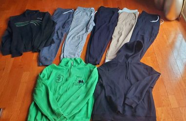 Excellent Condition Clothes Pants Sweatshirts For Young Men Size L/XL