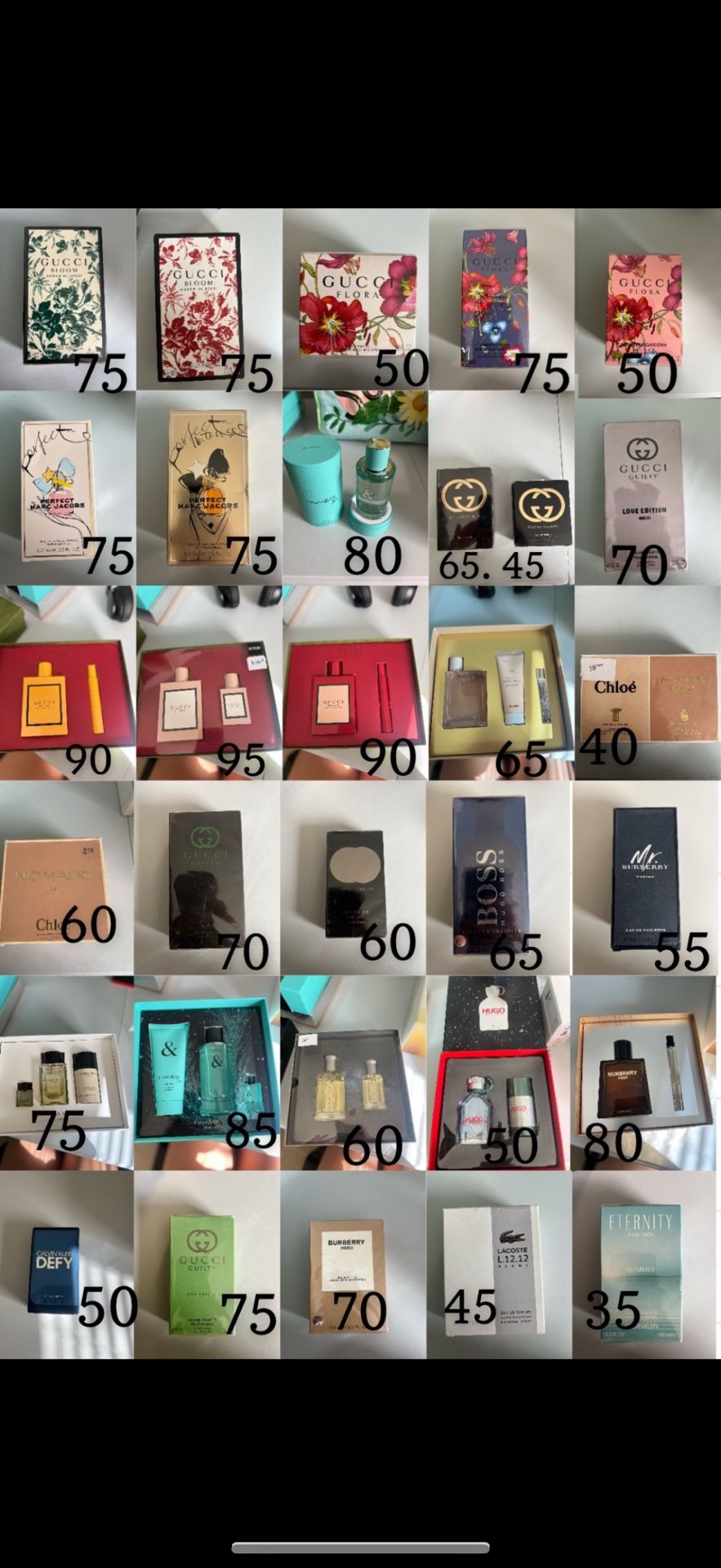 Cologne/ Perfumes