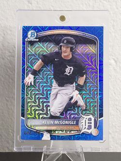 Kevin McGonigle Bowman Chrome Prospects Blue Refractor /150