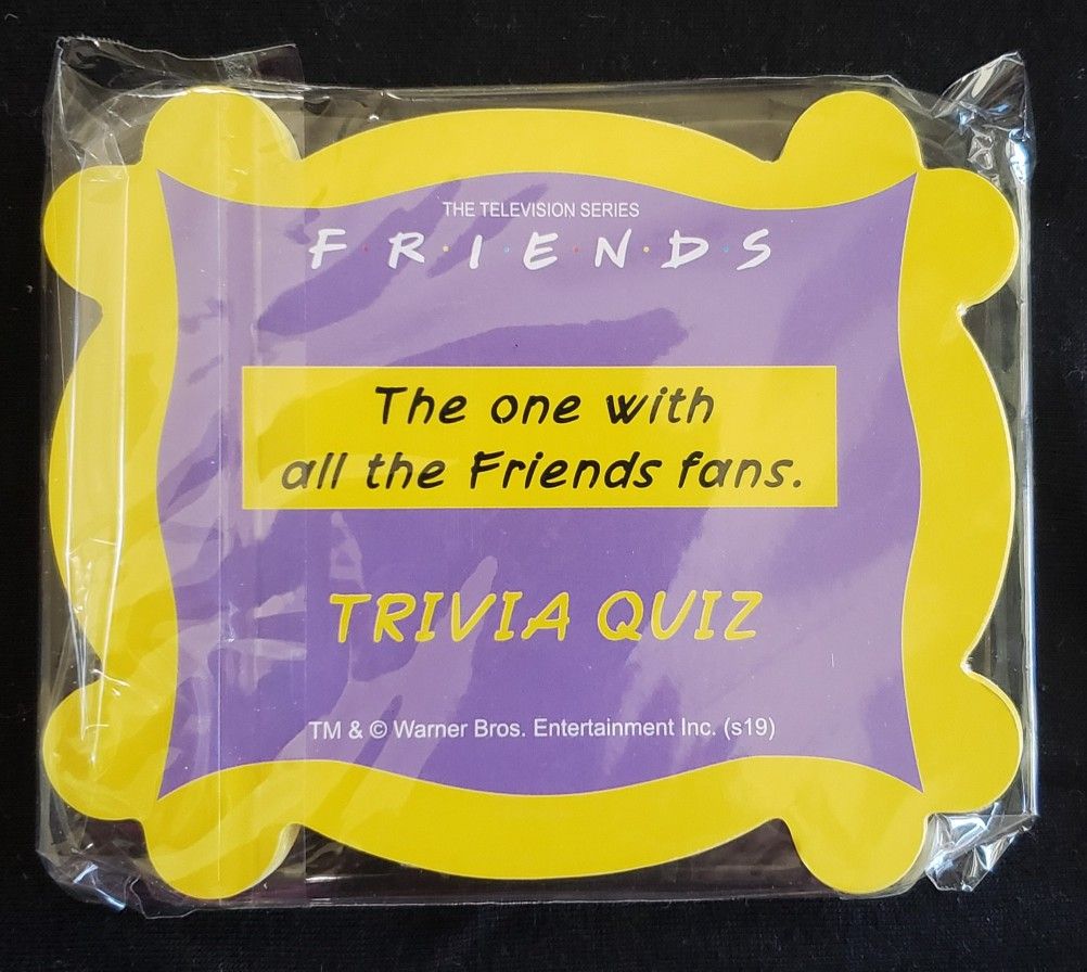 Friends Tv Show Trivia Quiz