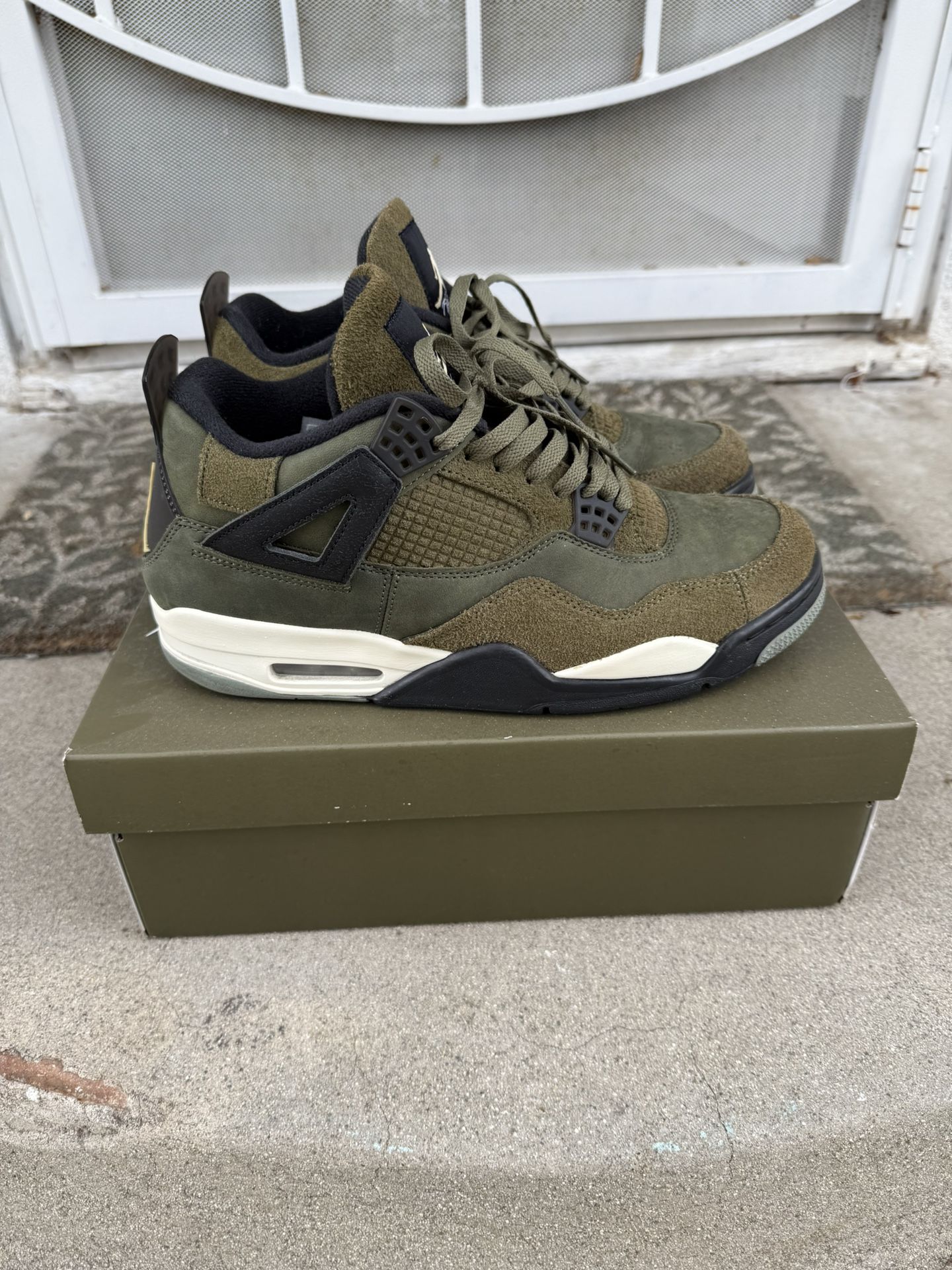Jordan 4 Crafts SE Olives