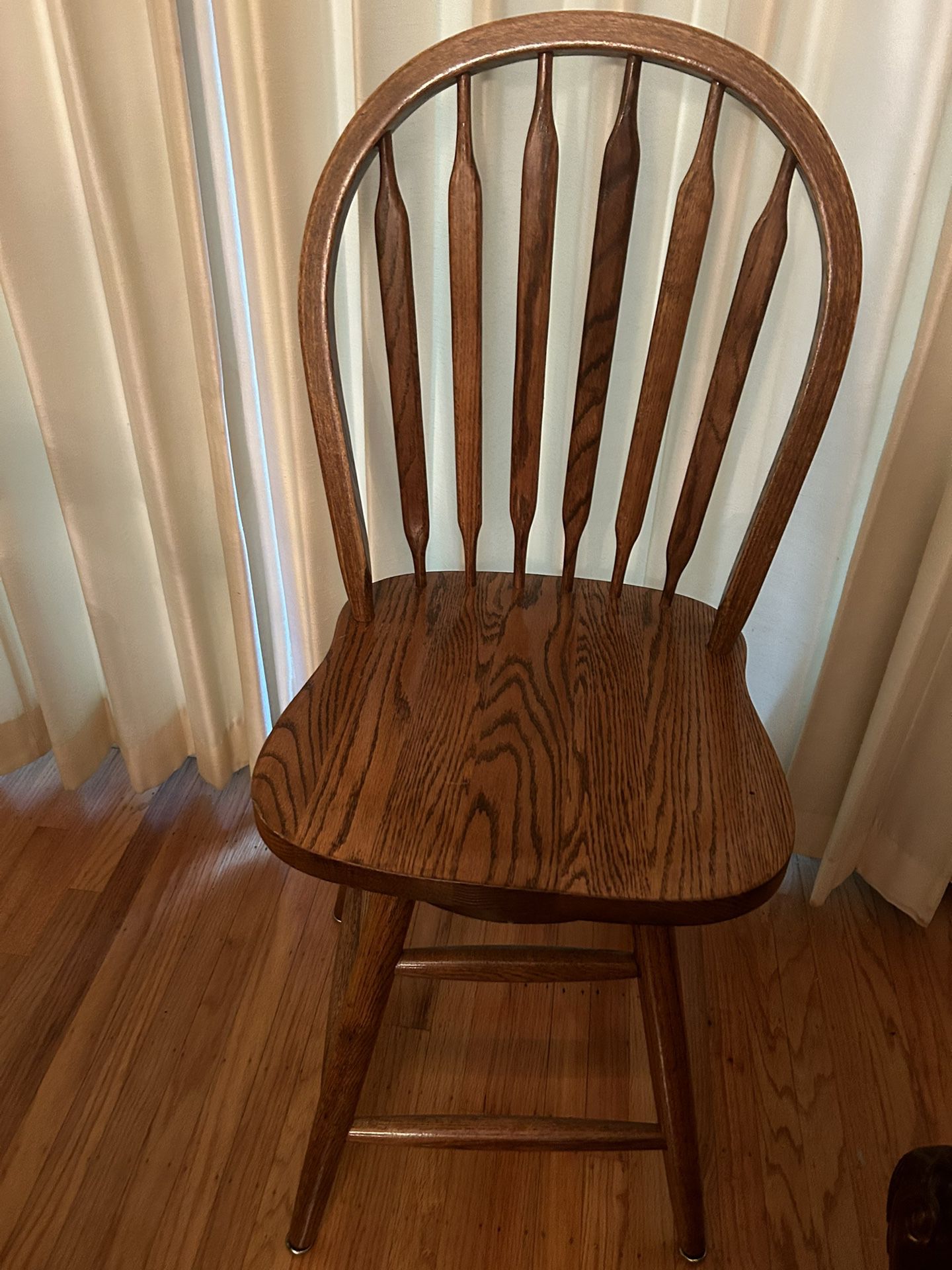 (2) Solid wood stools 