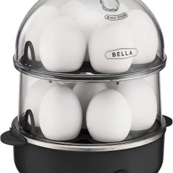 BELLA rapid egg cooker/ Steamer For Multiple Uses 