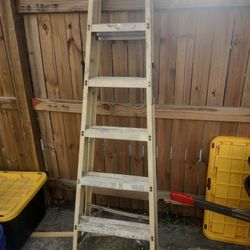 6 Ft Louisville A Frame Ladder 