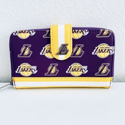 Loungefly NBA Los Angeles Lakers Zip Around Wallet