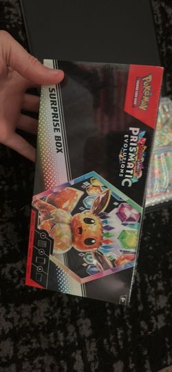 Brand new Pokémon Prismatic Evolutions Surprise Box