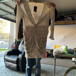 Gold Sequin Dress Size 2xl