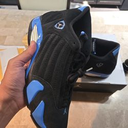 Retro jordan 14 university blue size 12