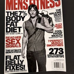Men’s Fitness Magazine Dec 2013 Norman Reedus