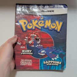 Nintendo Power Pokemon Ruby and Sapphire Guide