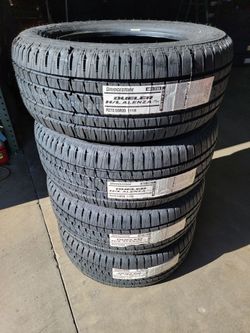 275 55 20 BRIDGESTON DUELER HL ALENZA TIRES SILVERADO SUBURBAN AVALANCHE TAHOE SIERRA F150 RAM TITAN TUNDRA