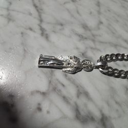 925 Silver Chain With Pendant 