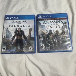 Assassins Creed Unity: Assassins Creed Valhalla PS4