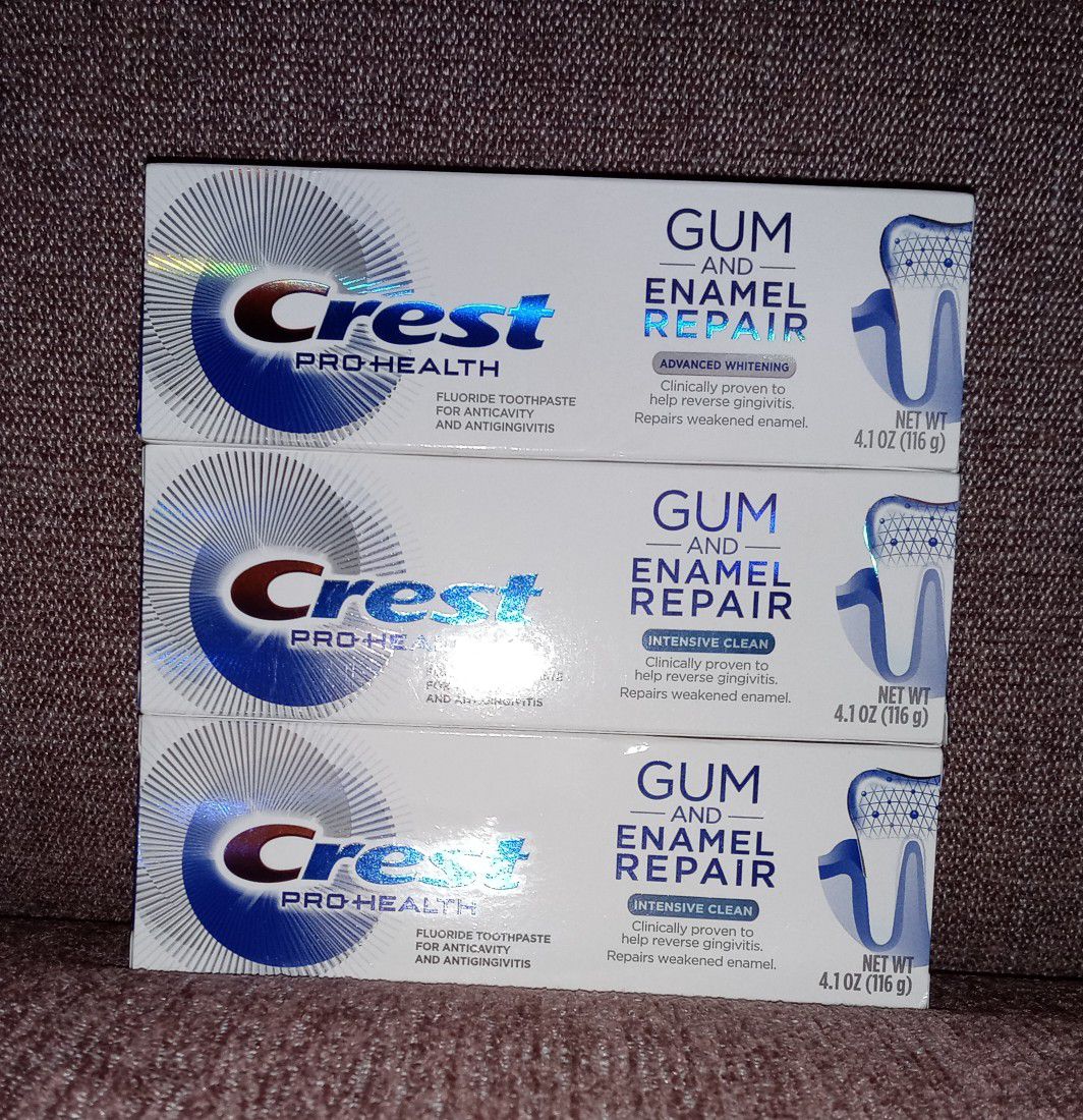 3- Crest Pro Health Gum and Enamel Repair