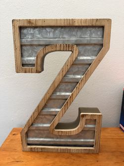 Decorative Letter Z-HOBBY LOBBY