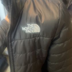 Youth North face Jacket Reversible 