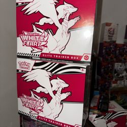 White Flare Pokemon Etb 
