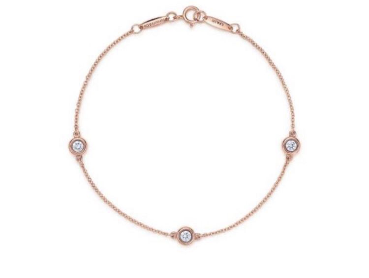 Tiffany and Co. 18kt Diamond by the yard bracelet