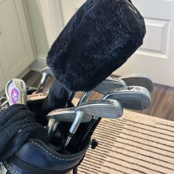 Beautiful Full Golf Set with All In bag and a Travel Bag