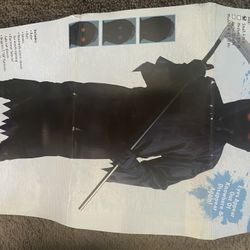 Grim Reaper w/ Light Up Eyes Halloween Costume
