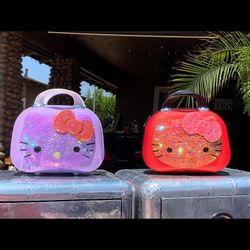 Hello Kitty Makeup Luggage!💕