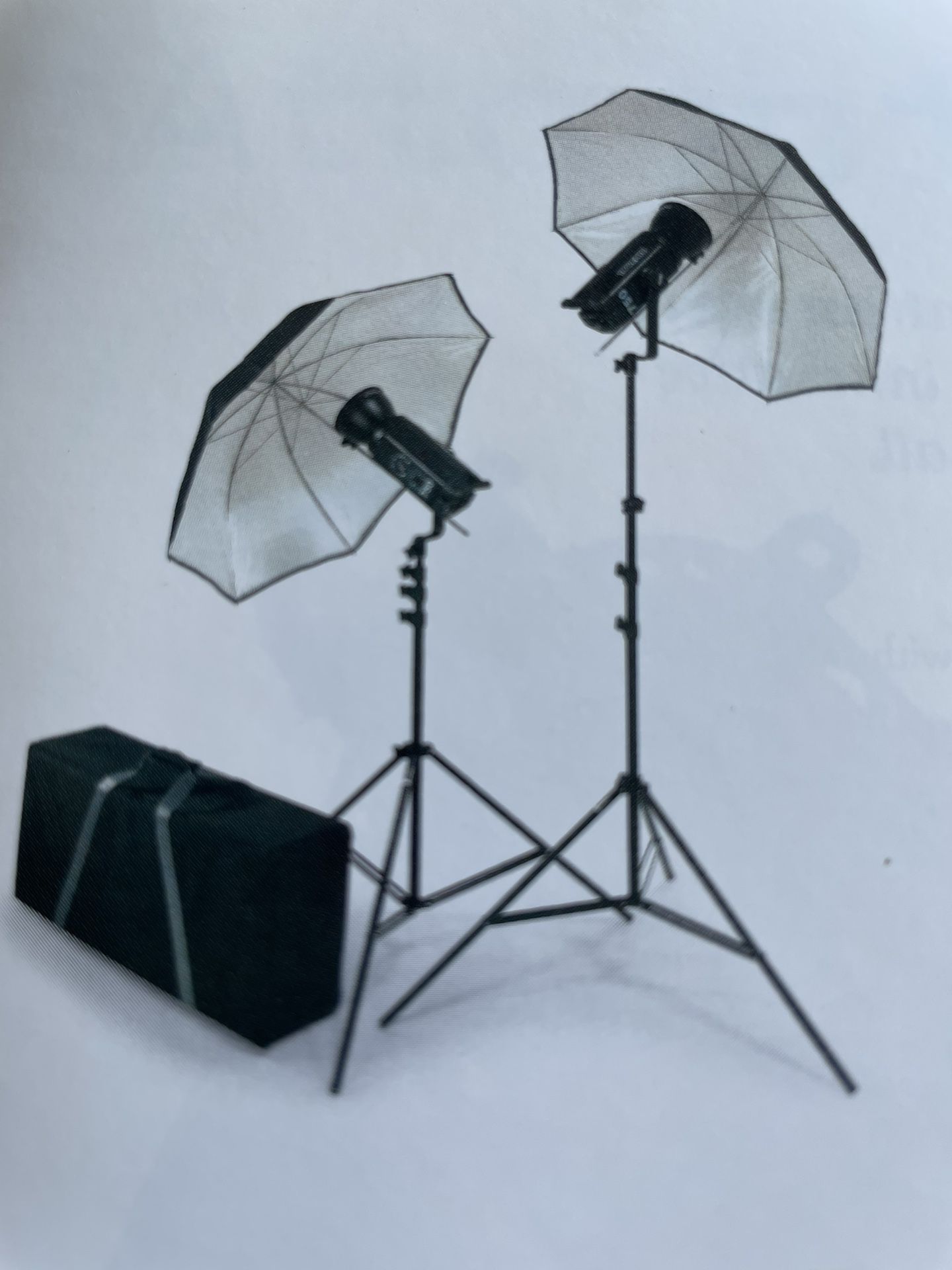 Photo Equipment - Lighting kit, backdrops, Backpack