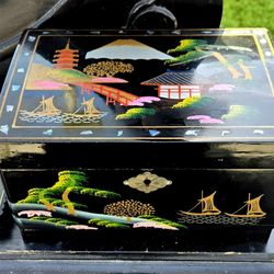 JAPANESE ANTIQUE MUSIC BOX 