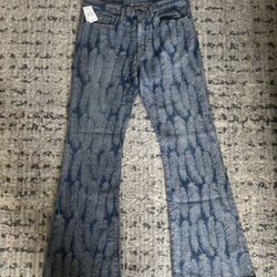 Kapital 12oz Magpie Denim 5p Okabellbo Pants Brand New 