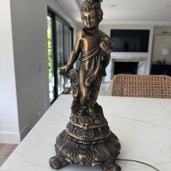 Vintage Brass Lamp