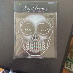 Skull Body Jewels For Face
