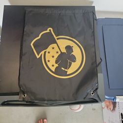 Baseballism Drawstring Backpack